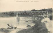 77 Seine Et Marne / CPA FRANCE 77 "Champagne sur Seine, bords de la seine" / LAVEUSE