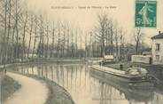 77 Seine Et Marne / CPA FRANCE 77 "Claye Souilly, canal de l'Ourcq" / PENICHE