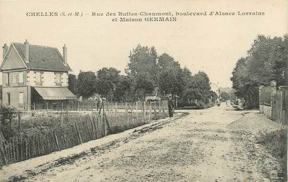 / CPA FRANCE 77 "Chelles, rue des Buttes Chaumont"