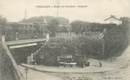 77 Seine Et Marne / CPA FRANCE 77 "Chelles, gare de Chelles, départ"