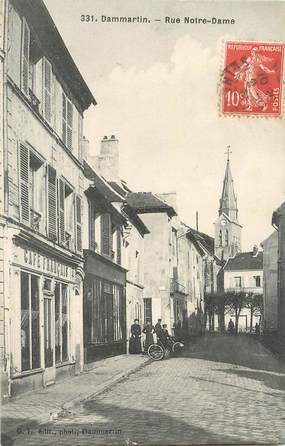 / CPA FRANCE 77 "Dammartin, rue Notre Dame"