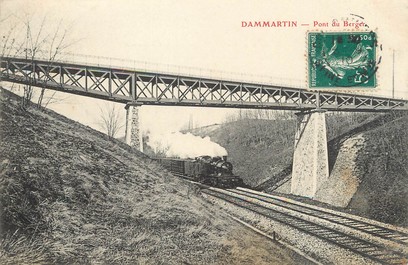 / CPA FRANCE 77 "Dammartin, pont du berger"