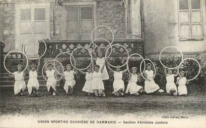 / CPA FRANCE 77 "Union sportive ouvrière de Dammarie, section féminine juniors"