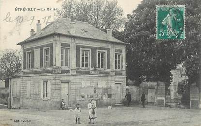 / CPA FRANCE 77 "Etrépilly, la mairie"