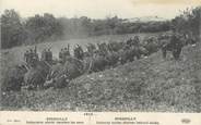 77 Seine Et Marne / CPA FRANCE 77 "Etrépilly, infanterie abrité derrière les sacs"