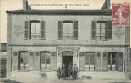 77 Seine Et Marne / CPA FRANCE 77 "La Grande Paroisse, café de la gare"