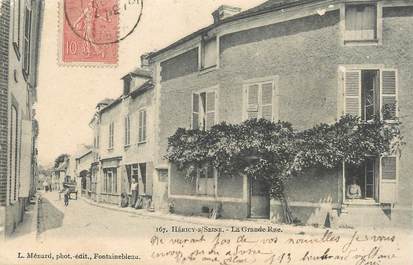 / CPA FRANCE 77 "Héricy sur Seine, la grande rue"