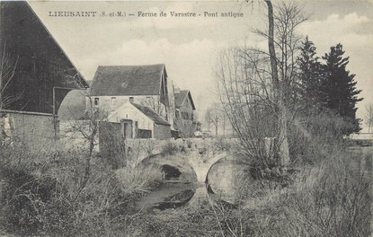 / CPA FRANCE 77 "Lieusaint, ferme de Varastre"