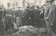 77 Seine Et Marne / CPA FRANCE 77 "En forêt de Fontainebleau" / CHASSE A COUR