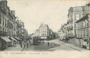 77 Seine Et Marne / CPA FRANCE 77 "Fontainebleau, place de l'Etape"