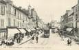 / CPA FRANCE 77 "Fontainebleau, la place de l'Etape aux vins" / TRAMWAY