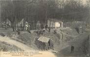 77 Seine Et Marne / CPA FRANCE 77 "Poste nr 2 des GVC, Forêt de Fontainebleau dénommée le village noir"