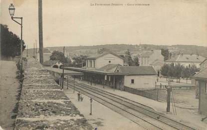 / CPA FRANCE 77 "La Ferté sous Jouarre, gare intérieure"