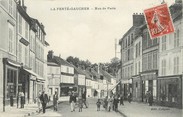 77 Seine Et Marne / CPA FRANCE 77 "La Ferté Gaucher, rue de Paris"