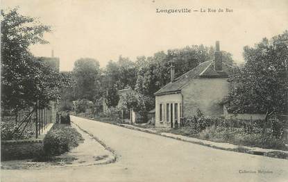 / CPA FRANCE 77 "Longueville, la rue du bas"