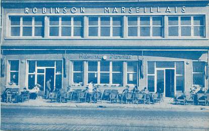 CPA FRANCE 13 "Marseille, Le Robinson marseillais, promenade de la plage"