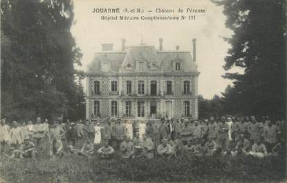 / CPA FRANCE 77 "Jouarre, château de Péreuse, hôpital militaire"