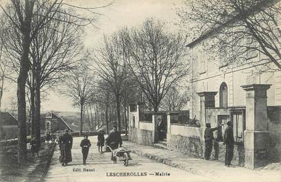 / CPA FRANCE 77 "Lescherolles, mairie"