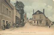 77 Seine Et Marne / CPA FRANCE 77 "Lorrez Le Boccage, rue de l'église"