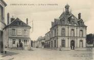 77 Seine Et Marne / CPA FRANCE 77 "Lorrez Le Boccage, la poste et l'hôtel de ville"