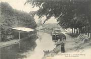 77 Seine Et Marne / CPA FRANCE 77 "Lizy sur Ourcq, canal de l'Ourcq, port de la sucrerie"