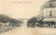 77 Seine Et Marne / CPA FRANCE 77 "Lizy sur Ourcq, av de la gare "