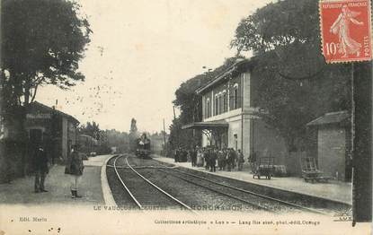  CPA FRANCE 84  "Mondragon, la gare" / TRAIN