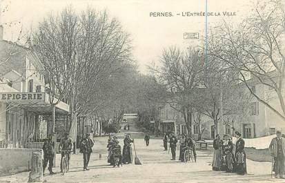  CPA FRANCE 84   "Pernes, entrée de la ville"