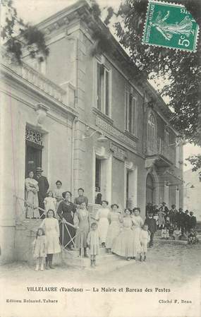  CPA FRANCE 84   "Villelaure, la mairie et bureau de poste"