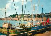 29 Finistere / CPSM FRANCE 29 "Audierne, bateaux à quai"