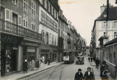 / CPSM FRANCE 29 "Brest, rue de Siam et la préfecture Maritime" / TRAMWAY