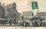 49 Maine Et Loire CPA FRANCE 49 "Angers, place du Ralliement et le théâtre"