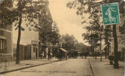 CPA FRANCE 94 "Champignolles, le bld de Champigny"