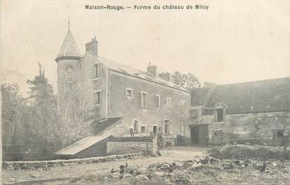 / CPA FRANCE 77 "Maison Rouge, ferme du château de Mitoy"