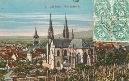 CPA FRANCE 67 "Obernai, vue générale"