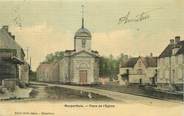 77 Seine Et Marne / CPA FRANCE 77 "Mauperthuis, place de l'église"