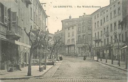 CPA FRANCE 42 "Rive de Gier, La Grenette, rue waldeck Rousseau"