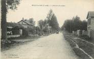 77 Seine Et Marne / CPA FRANCE 77 "Marles en Brie, l'avenue de la gare"