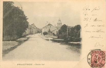 CPA FRANCE 52 "Prauthoy, entrée sud"