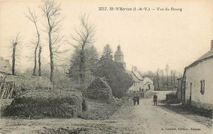 CPA  FRANCE 35 "Saint M'Hervon, vue du Bourg"