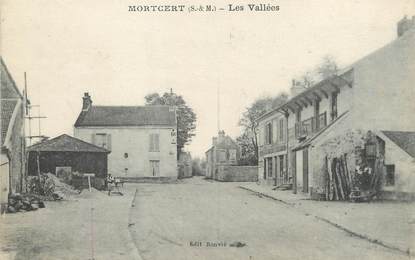 / CPA FRANCE 77 "Moncert, les vallées"