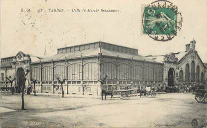 CPA FRANCE 65 "Tarbes, Halle du Marché Branhanban"