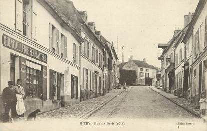 / CPA FRANCE 77 "Mitry, rue de Paris"