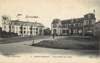 CPA  FRANCE 35 "Saint Enogat, Grand Hotel de la mer"