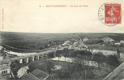CPA FRANCE 88 "Mattaincourt, le bout du Pont"