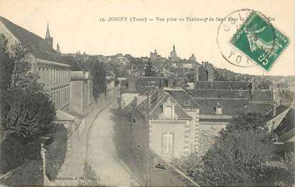 CPA FRANCE 89 "Joigny, vue prise au Faubourg de Sens"