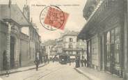 18 Cher CPA FRANCE 18 "Bourges, Place Cujas" / TRAMWAY