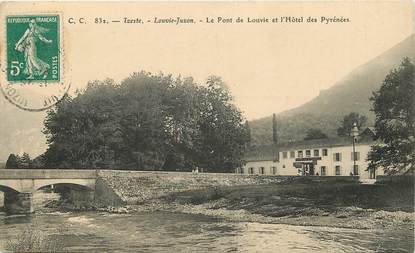 CPA FRANCE 64 "Izeste, Louvie Juzon"