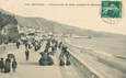 CPA   FRANCE 06 "Menton, promenade du Midi pendant la Musique"