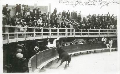 CPA FRANCE 13 "Saintes maries de la mer, course de taureau"